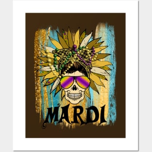 Mardi Gras Spirit - Live Well Before Death Posters and Art